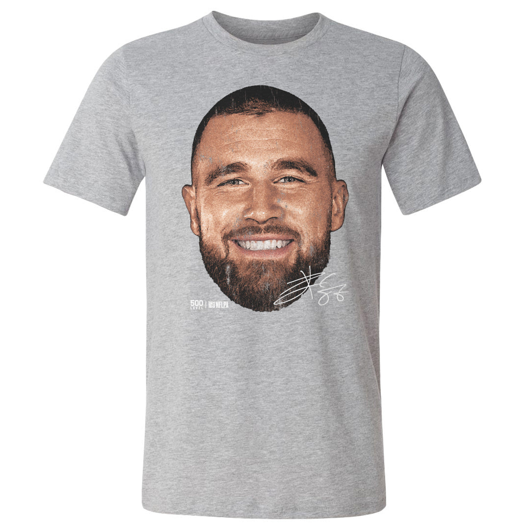 Travis Kelce Men's Cotton T-Shirt | 500 LEVEL