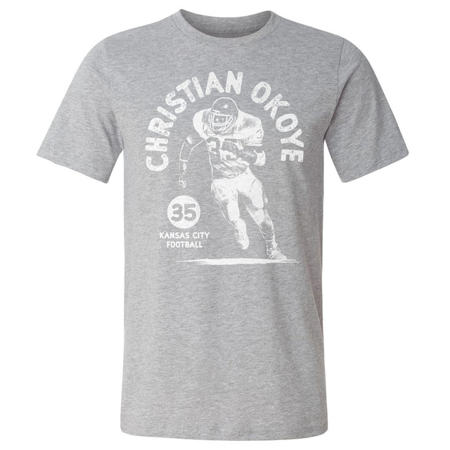 Christian Okoye Men's Cotton T-Shirt | 500 LEVEL