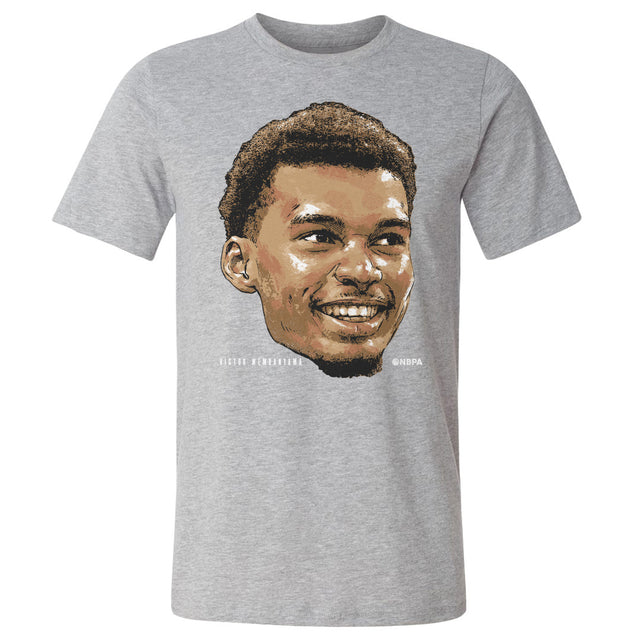 Victor Wembanyama Men's Cotton T-Shirt | 500 LEVEL