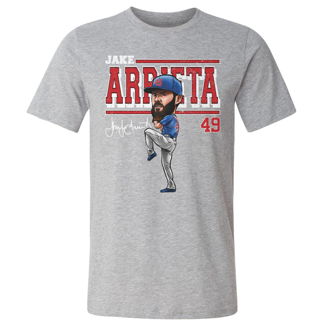 Jake Arrieta Men's Cotton T-Shirt | 500 LEVEL