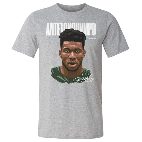 Giannis Antetokounmpo Men's Cotton T-Shirt | 500 LEVEL
