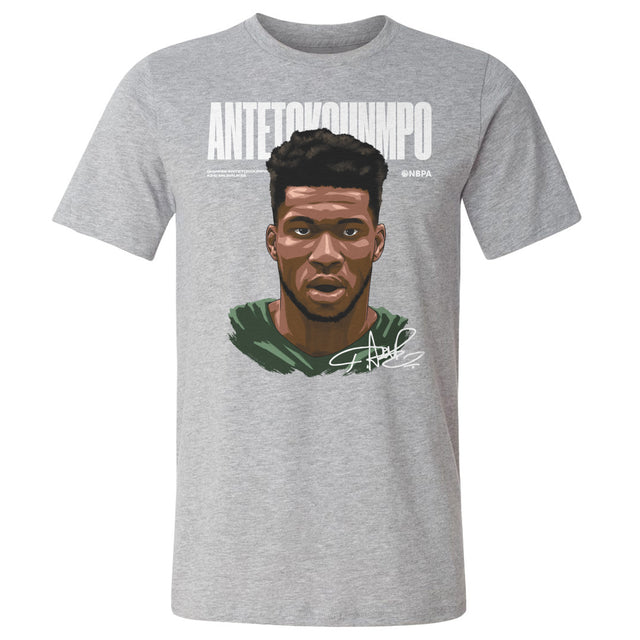 Giannis Antetokounmpo Men's Cotton T-Shirt | 500 LEVEL