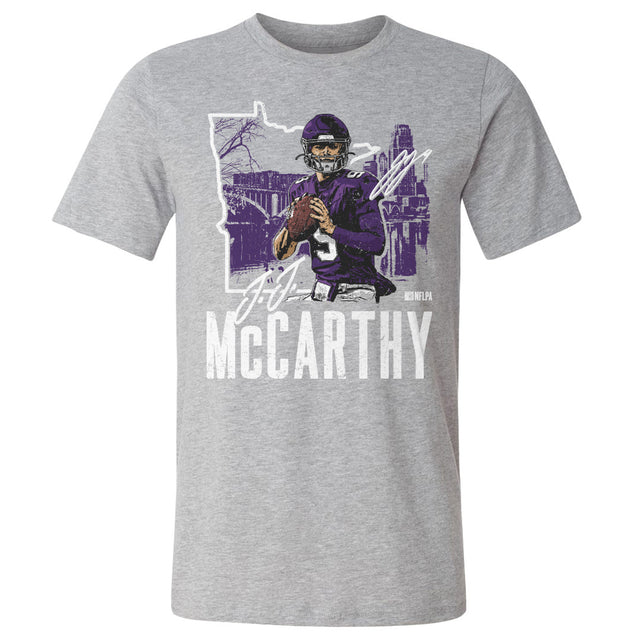 J.J. McCarthy Men's Cotton T-Shirt | 500 LEVEL