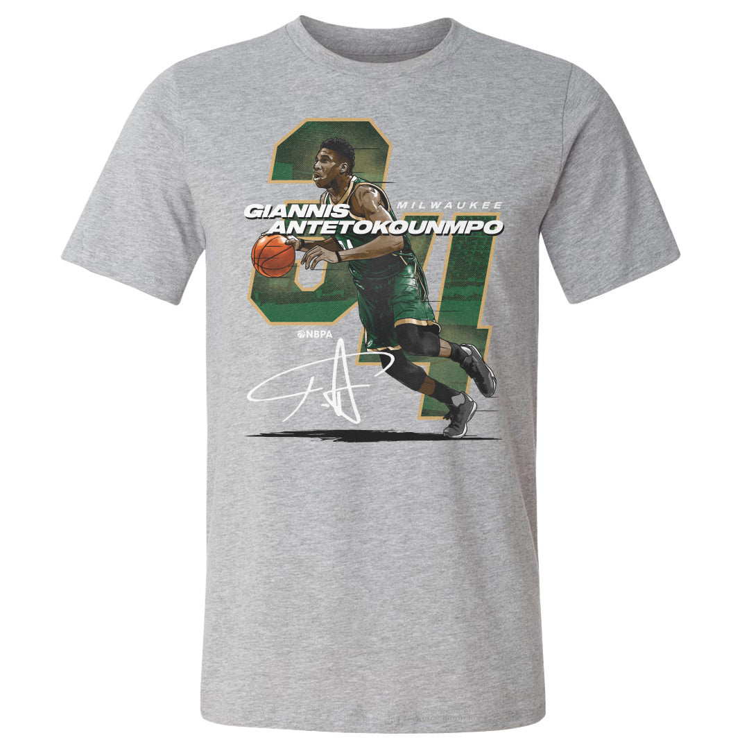 Giannis Antetokounmpo Men's Cotton T-Shirt | 500 LEVEL