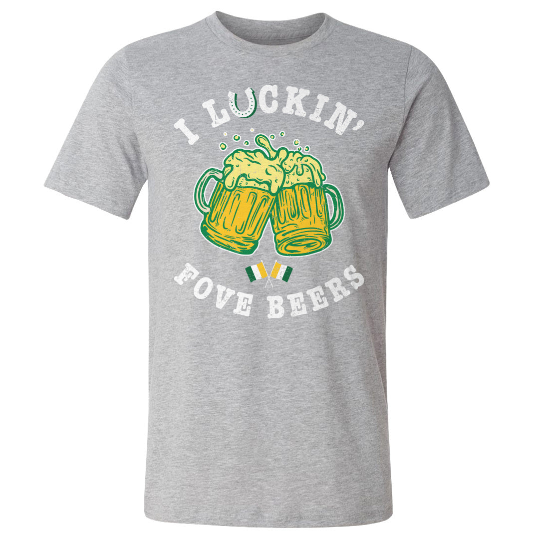 St. Patrick's Day Men's Cotton T-Shirt | 500 LEVEL