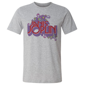 Janis Joplin Men's Cotton T-Shirt | 500 LEVEL