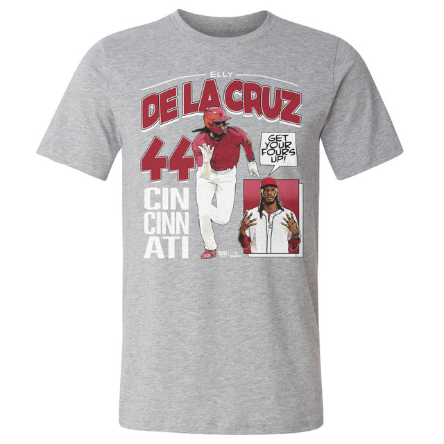 Elly De La Cruz Men's Cotton T-Shirt | 500 LEVEL