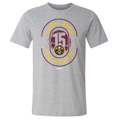 Nikola Jokic Men's Cotton T-Shirt | 500 LEVEL