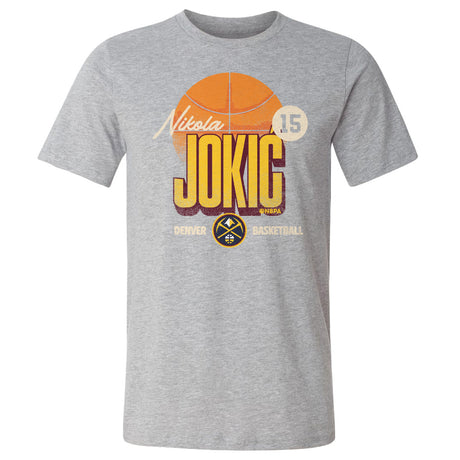 Nikola Jokic Men's Cotton T-Shirt | 500 LEVEL