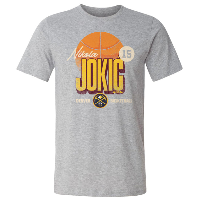 Nikola Jokic Men's Cotton T-Shirt | 500 LEVEL