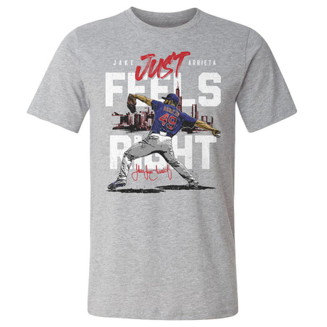 Jake Arrieta Men's Cotton T-Shirt | 500 LEVEL