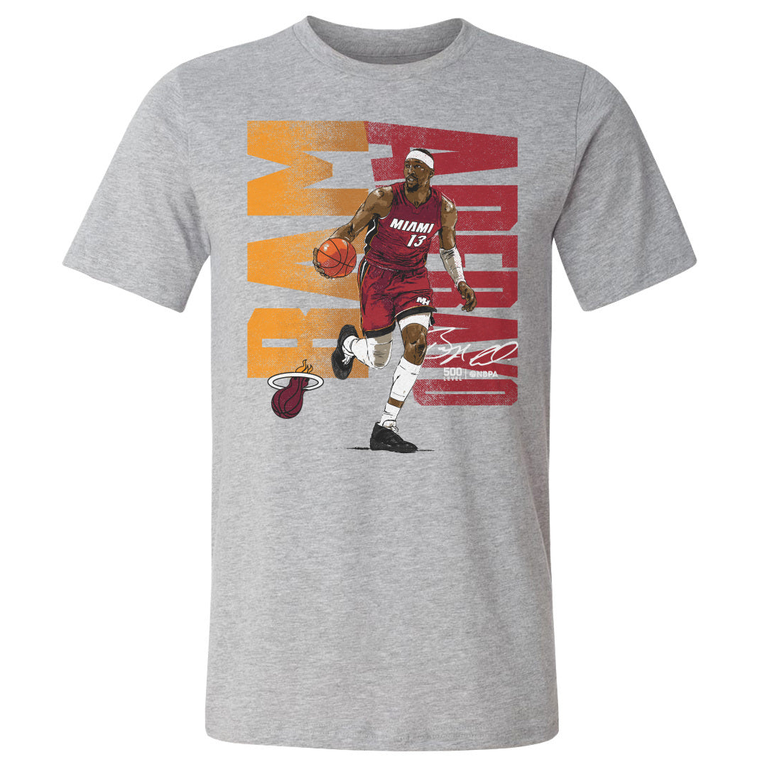 Bam Adebayo Men's Cotton T-Shirt | 500 LEVEL