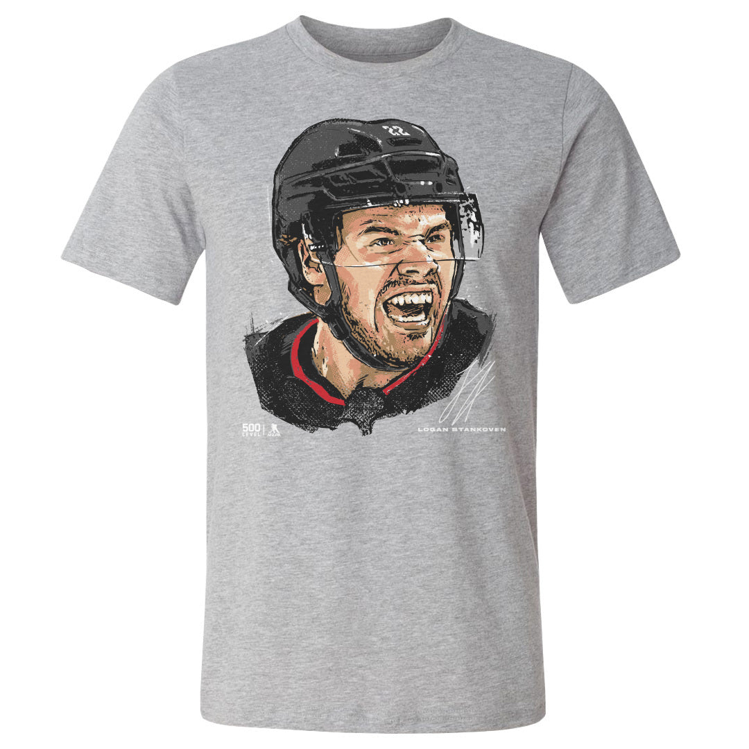 Logan Stankoven Men's Cotton T-Shirt | 500 LEVEL