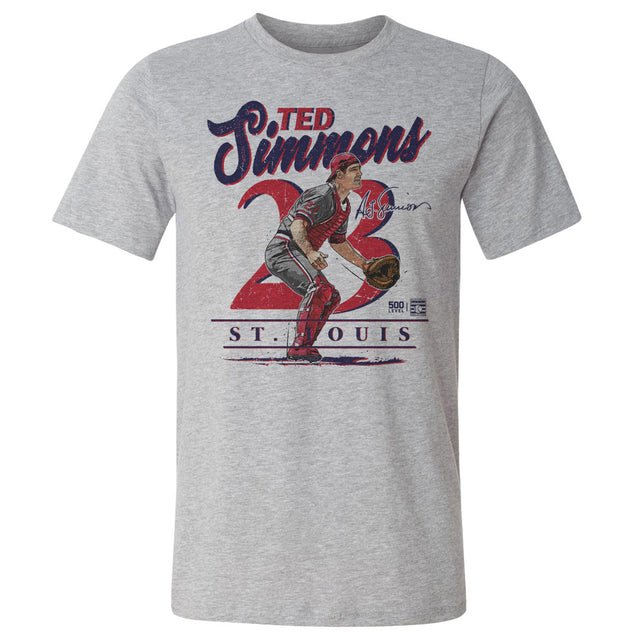 Ted Simmons Men's Cotton T-Shirt | 500 LEVEL