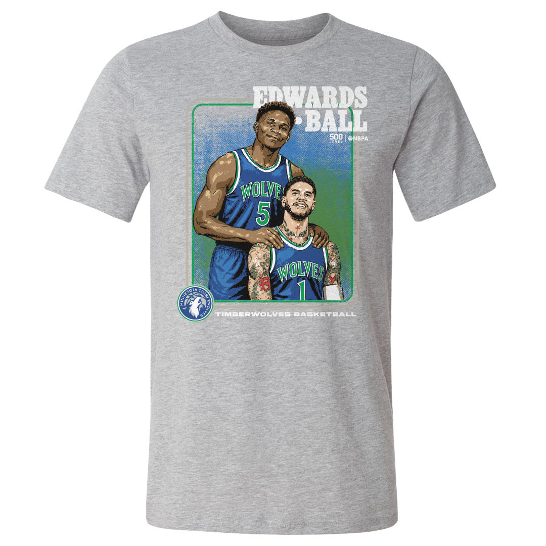Anthony Edwards Men's Cotton T-Shirt | 500 LEVEL