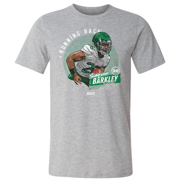 Saquon Barkley Men's Cotton T-Shirt | 500 LEVEL