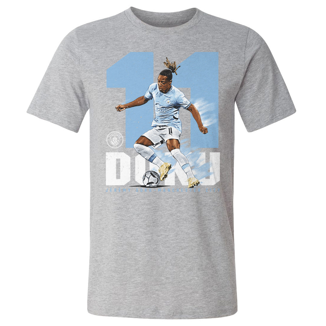 Jeremy Doku Men's Cotton T-Shirt | 500 LEVEL