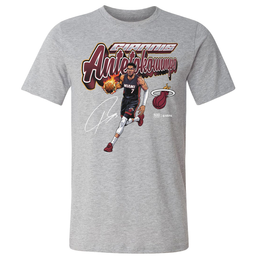 Giannis Antetokounmpo Men's Cotton T-Shirt | 500 LEVEL