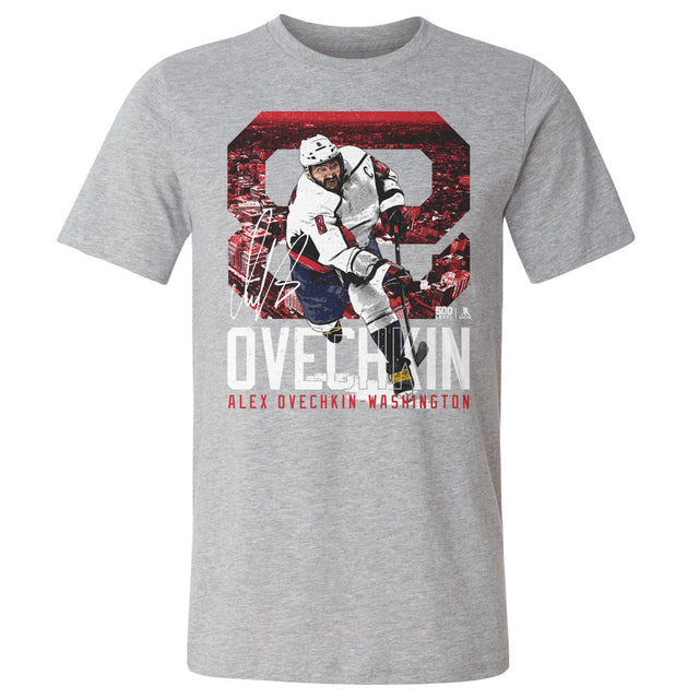 Alex Ovechkin Men's Cotton T-Shirt | 500 LEVEL