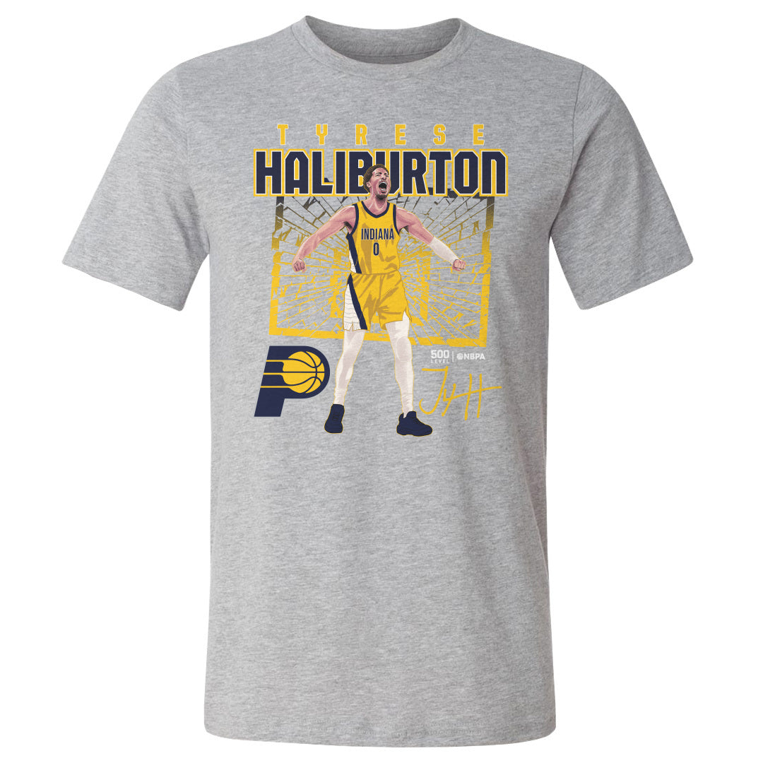 Tyrese Haliburton Men's Cotton T-Shirt | 500 LEVEL