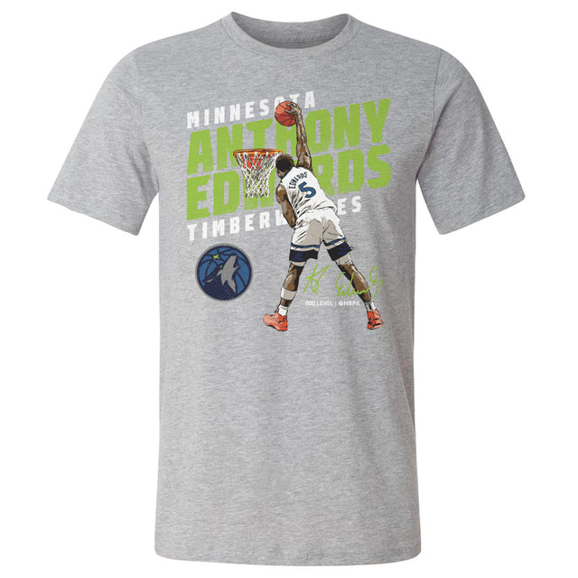 Anthony Edwards Men's Cotton T-Shirt | 500 LEVEL
