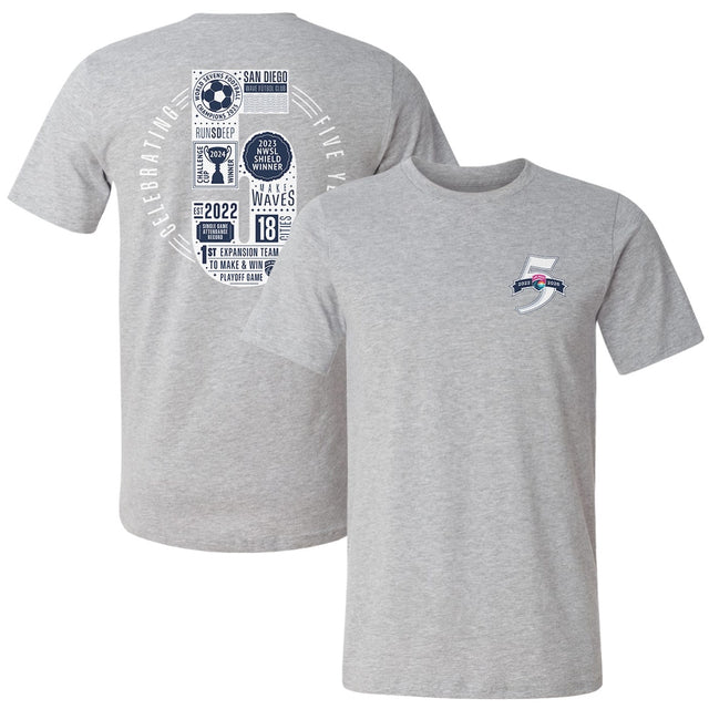 San Diego Wave FC Men's Cotton T-Shirt | 500 LEVEL