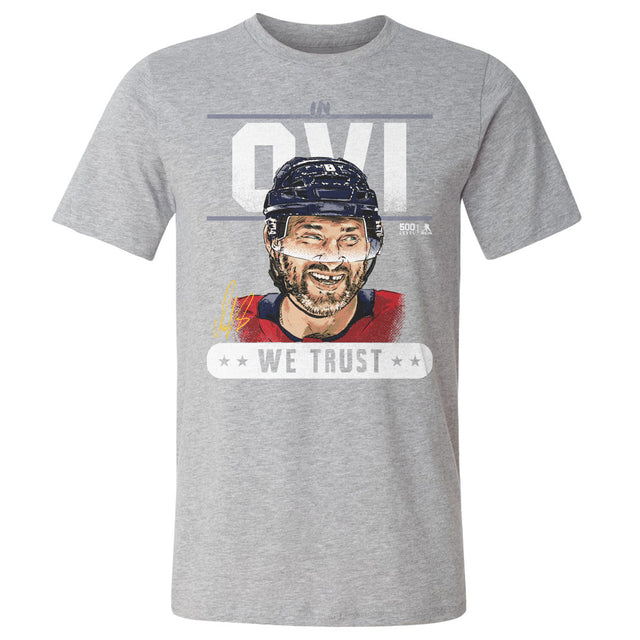 Alex Ovechkin Men's Cotton T-Shirt | 500 LEVEL