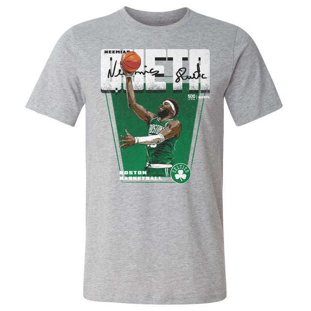 Neemias Queta Men's Cotton T-Shirt | 500 LEVEL