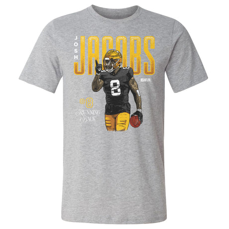 Josh Jacobs Men's Cotton T-Shirt | 500 LEVEL
