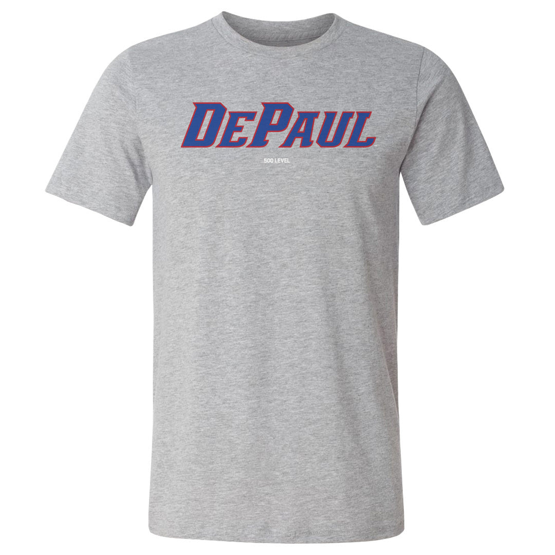 DePaul Blue Demons Men's Cotton T-Shirt | 500 LEVEL