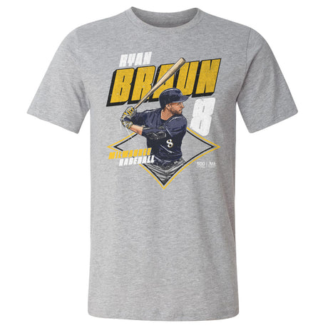 Ryan Braun Men's Cotton T-Shirt | 500 LEVEL