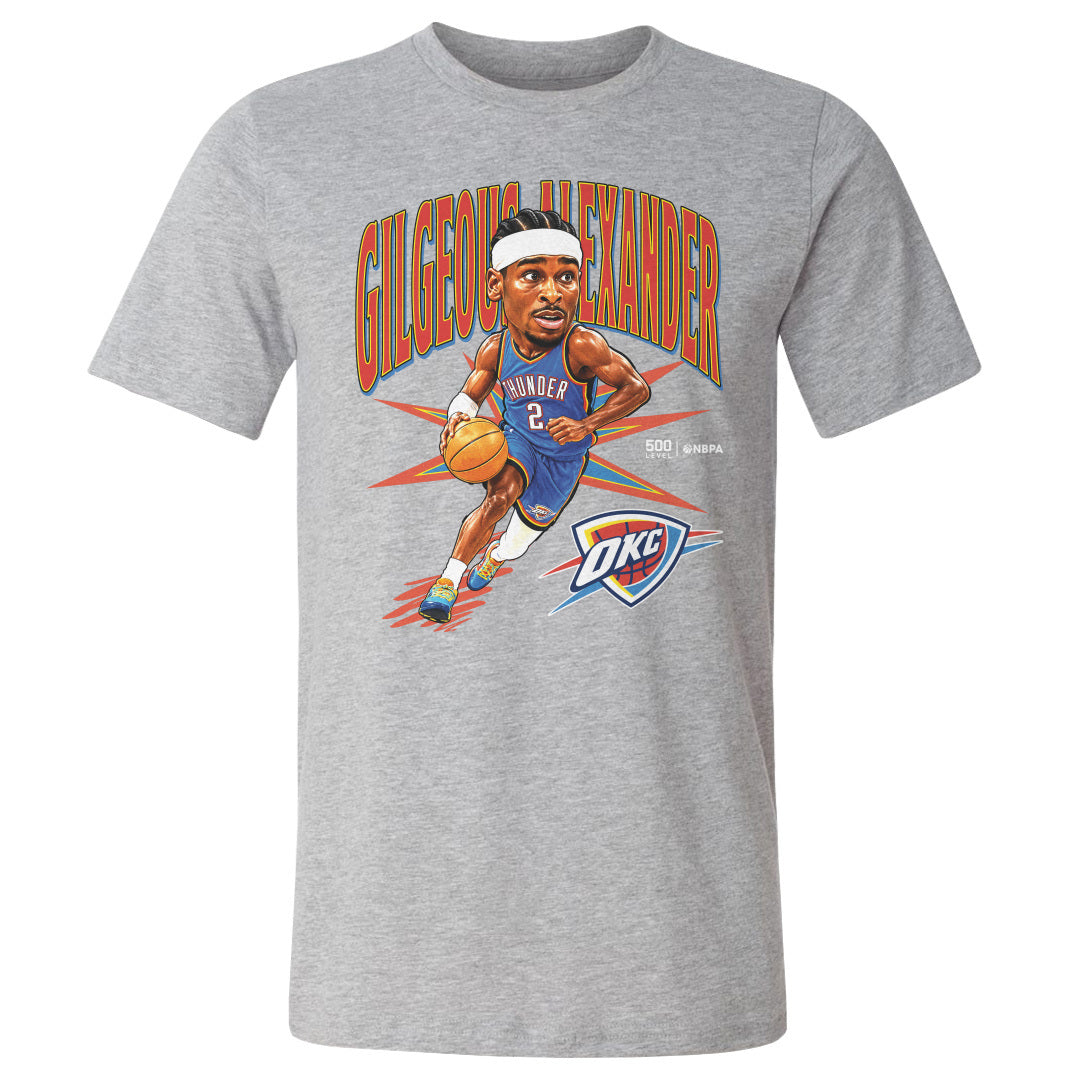 Shai Gilgeous-Alexander Men's Cotton T-Shirt | 500 LEVEL