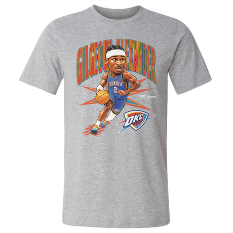 Shai Gilgeous-Alexander Men's Cotton T-Shirt | 500 LEVEL