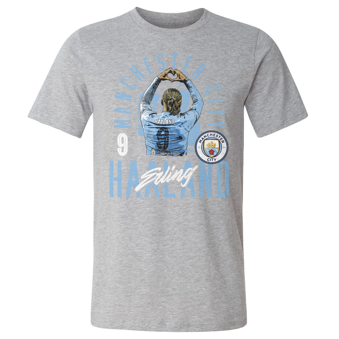 Erling Haaland Men's Cotton T-Shirt | 500 LEVEL