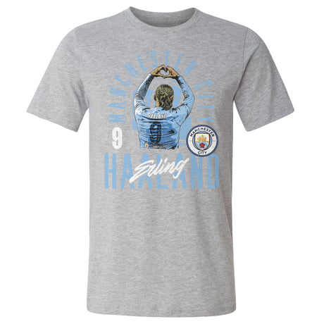 Erling Haaland Men's Cotton T-Shirt | 500 LEVEL