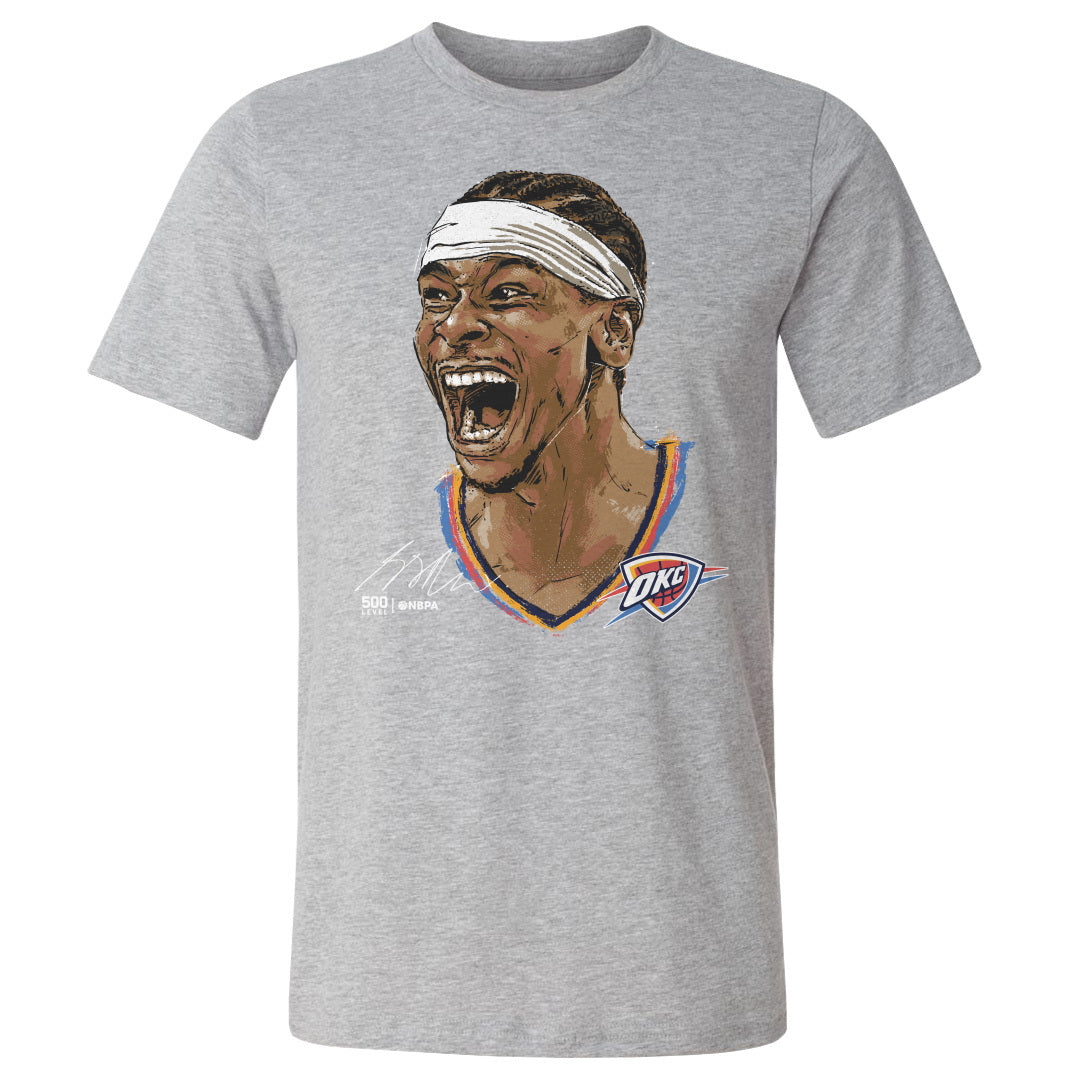 Shai Gilgeous-Alexander Men's Cotton T-Shirt | 500 LEVEL