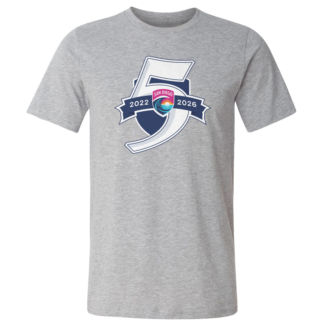 San Diego Wave FC Men's Cotton T-Shirt | 500 LEVEL