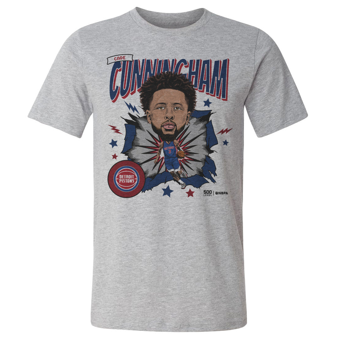 Cade Cunningham Men's Cotton T-Shirt | 500 LEVEL