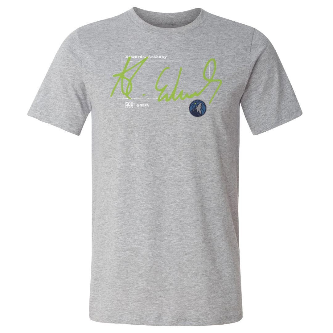 Anthony Edwards Men's Cotton T-Shirt | 500 LEVEL