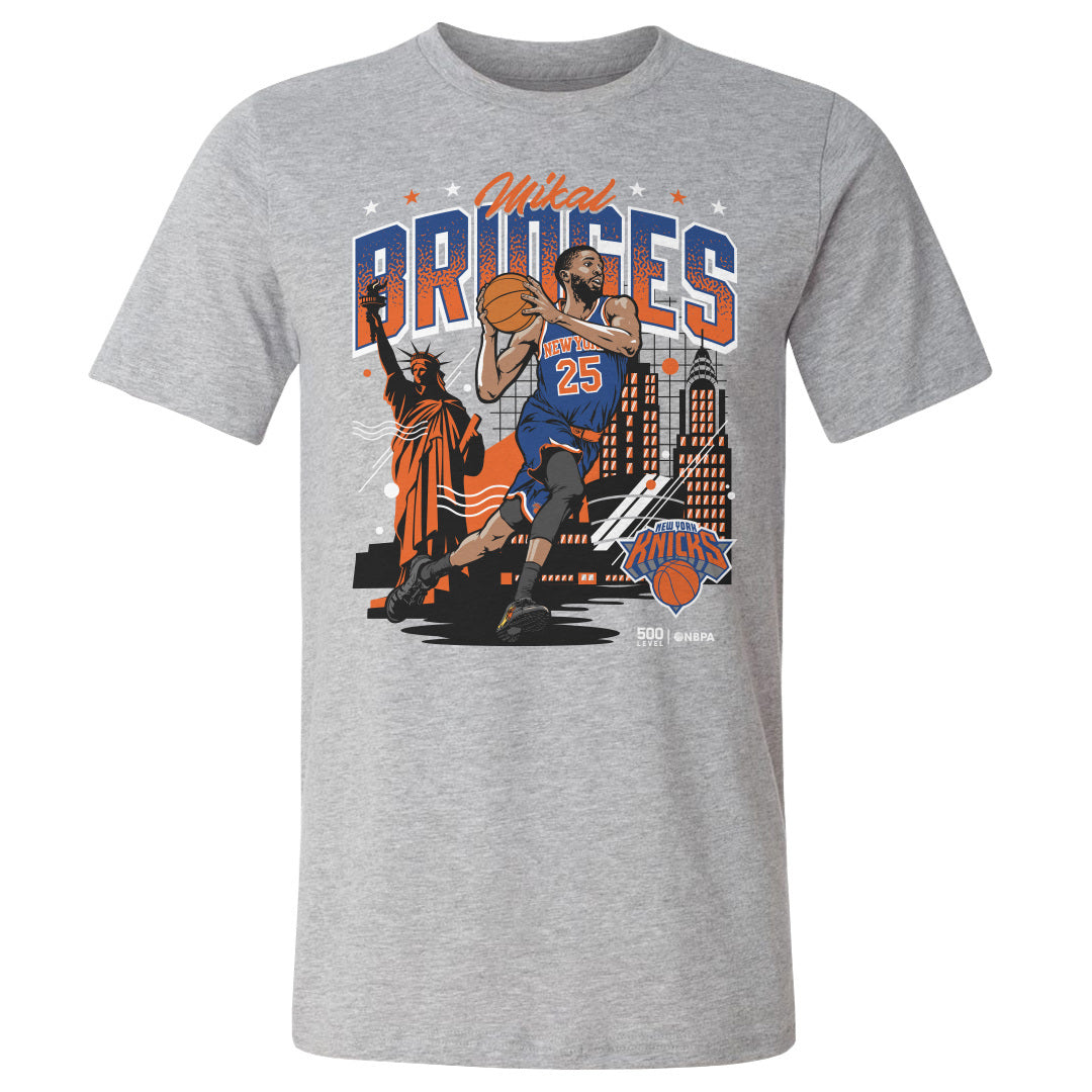 Mikal Bridges Men's Cotton T-Shirt | 500 LEVEL