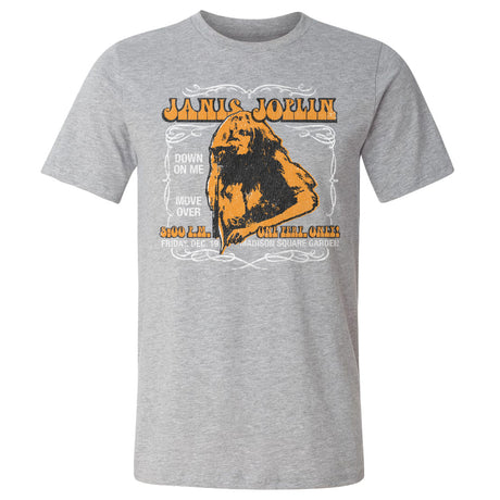 Janis Joplin Men's Cotton T-Shirt | 500 LEVEL