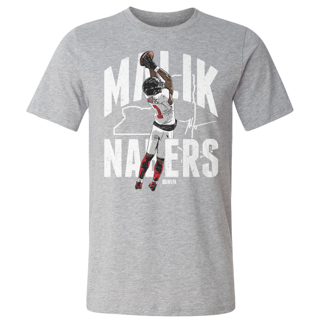 Malik Nabers Men's Cotton T-Shirt | 500 LEVEL
