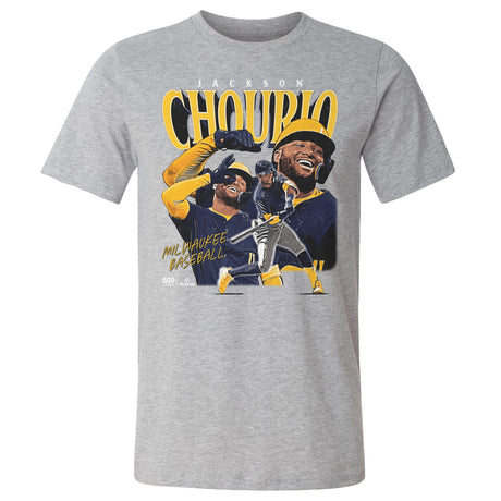 Jackson Chourio Men's Cotton T-Shirt | 500 LEVEL