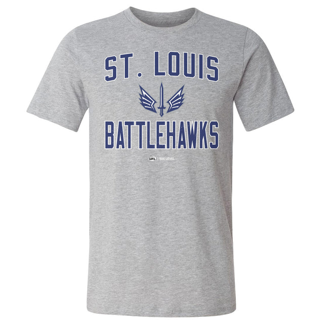 St. Louis Battlehawks Men's Cotton T-Shirt | 500 LEVEL