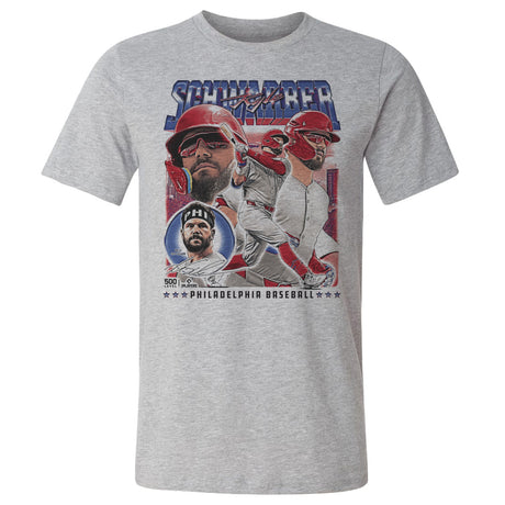 Kyle Schwarber Men's Cotton T-Shirt | 500 LEVEL