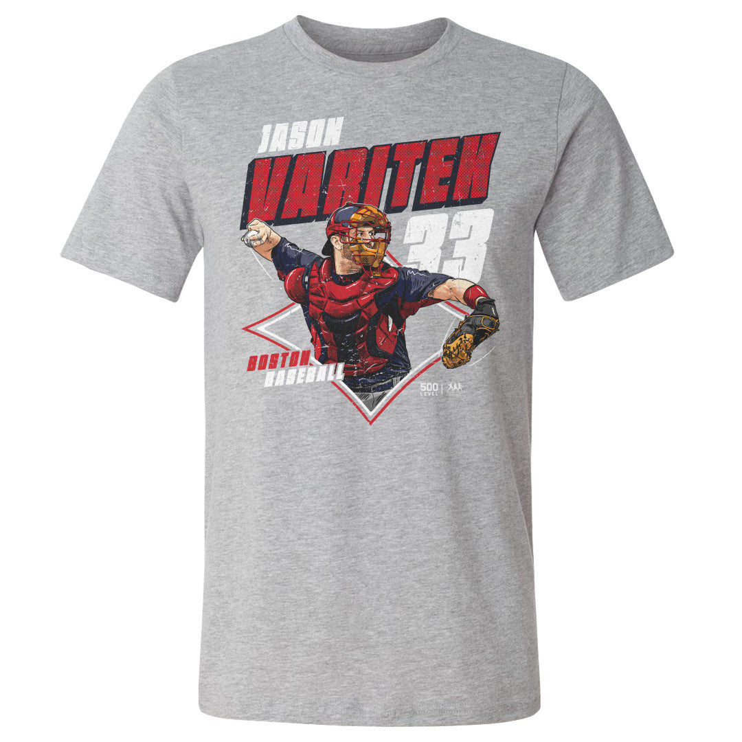 Jason Varitek Men's Heavyweight T-Shirt | 500 LEVEL