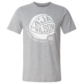 A'ja Wilson Men's Cotton T-Shirt | 500 LEVEL