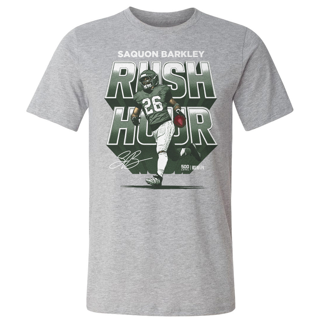 Saquon Barkley Men's Cotton T-Shirt | 500 LEVEL