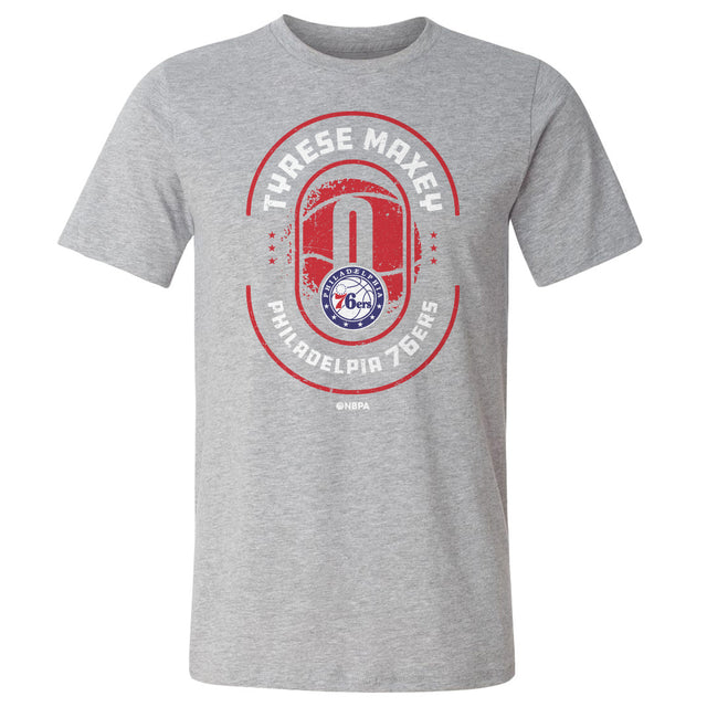 Tyrese Maxey Men's Cotton T-Shirt | 500 LEVEL