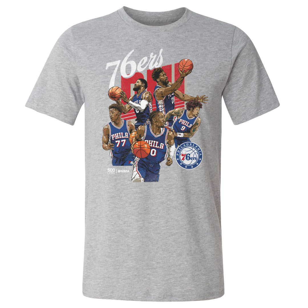 Philadelphia 76ers Men's Cotton T-Shirt | 500 LEVEL